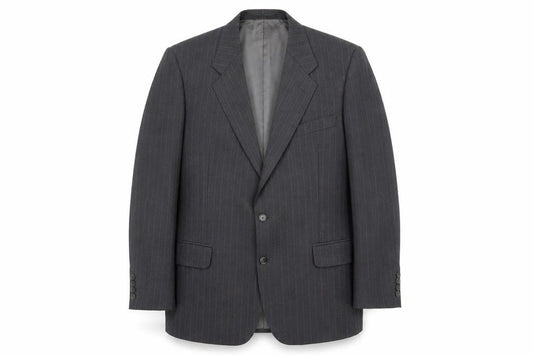 Mens 42 Chest Regular Austin Reed Grey Two-Button Blazer