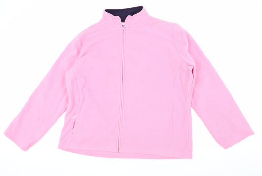 ISLE Pink Women's XL Basic Jacket