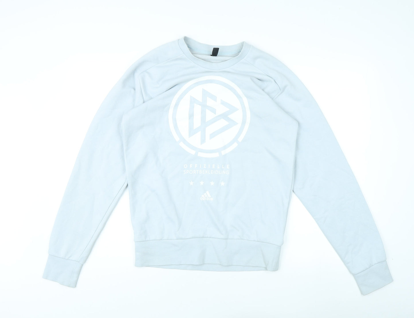 Adidas Men's White Pullover Sweatshirt Size S