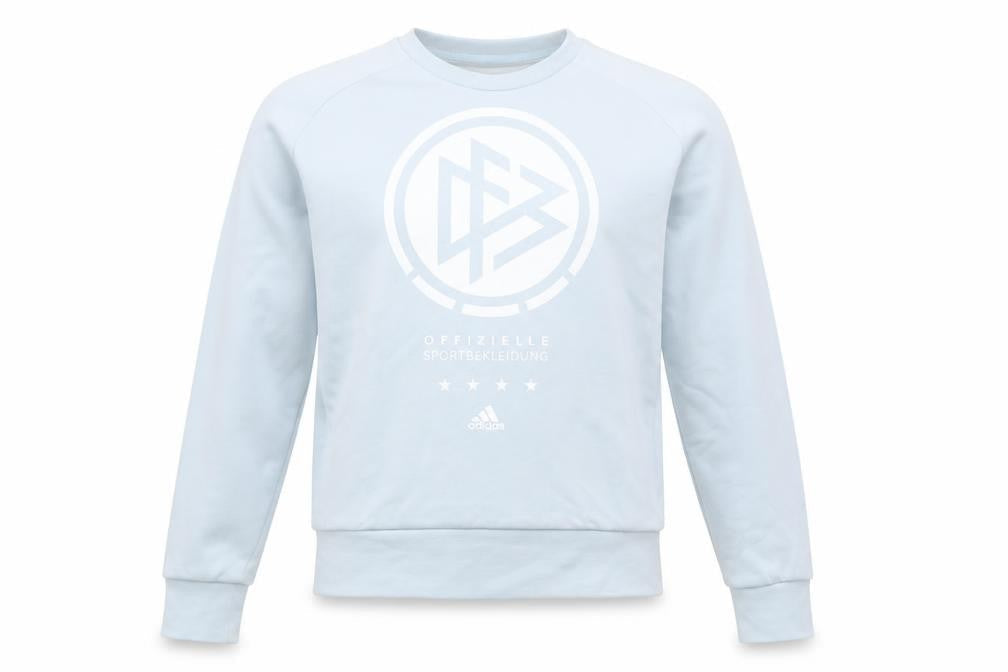 Mens UK S  adidas White Pullover Sweatshirt