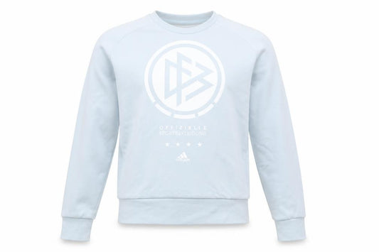 Mens UK S  adidas White Pullover Sweatshirt