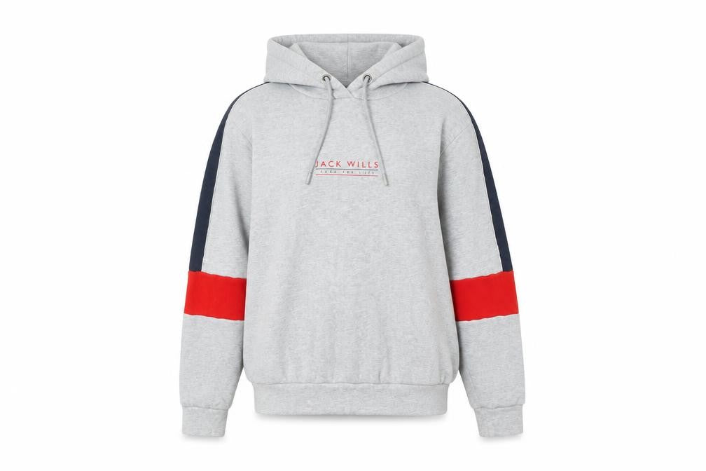 Womens UK 10 Regular Jack Wills Grey Pullover Hoodie