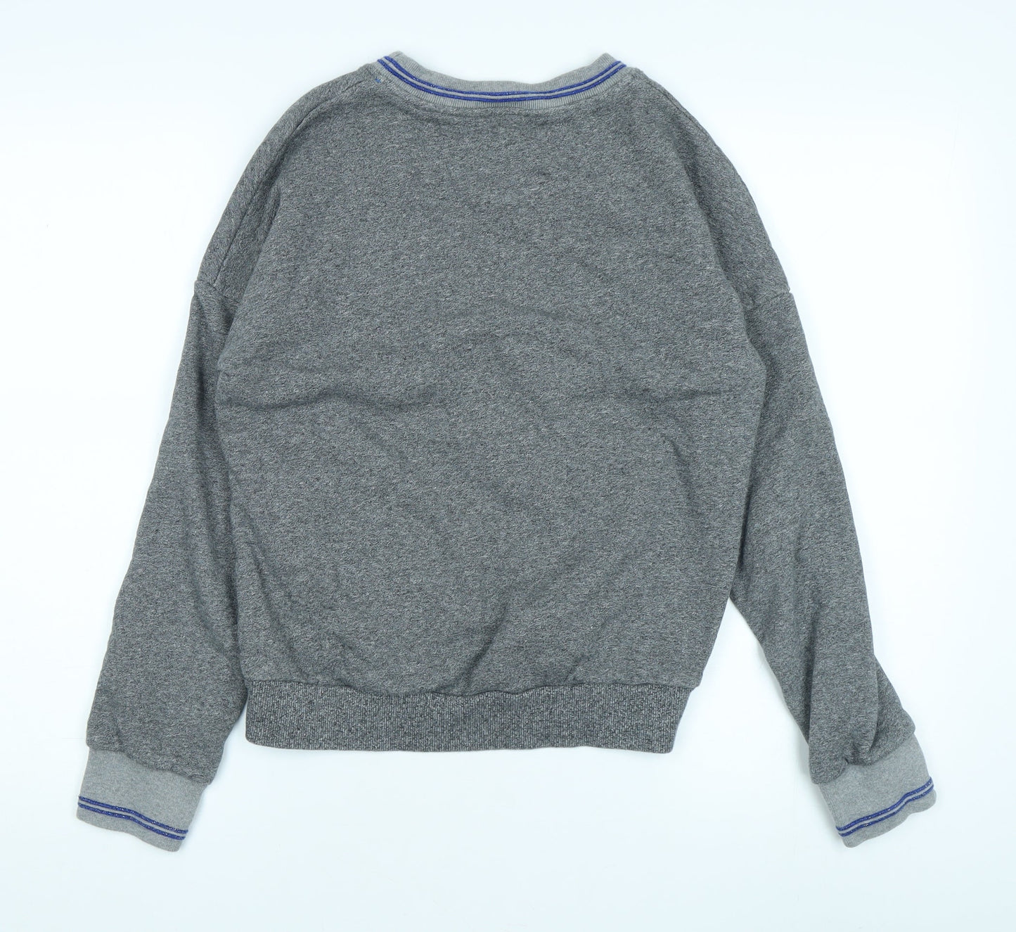 Kenzo Grey Graphic Print Unisex Sweatshirt, Size 16