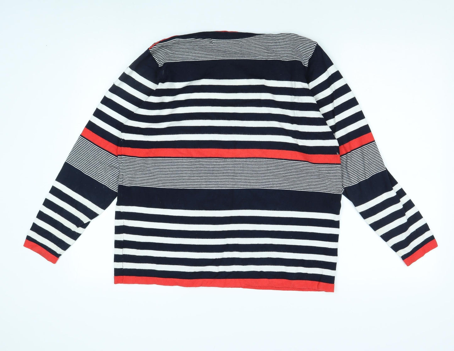 ISLE Women's Multicoloured Striped Jumper M