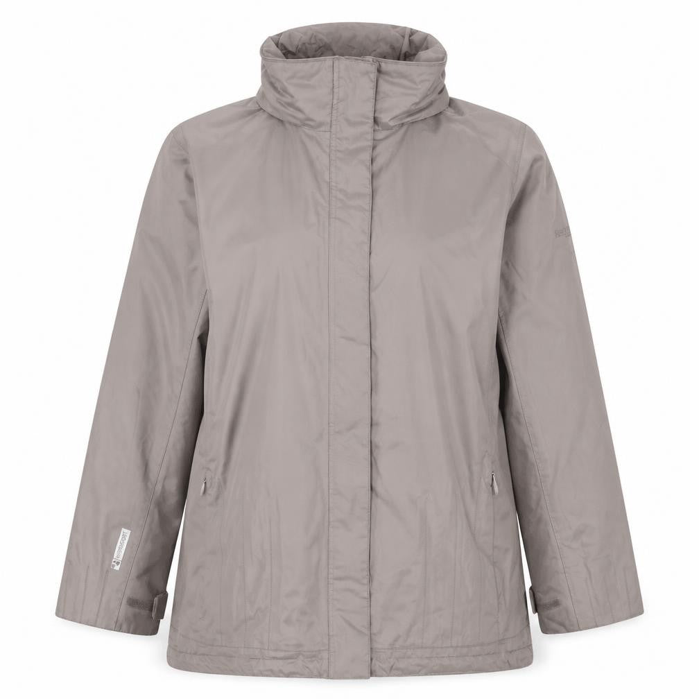 Regatta Women's Grey Rain Coat Jacket Size 16
