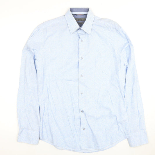Jeff Banks Men's Blue Dress Shirt Size S