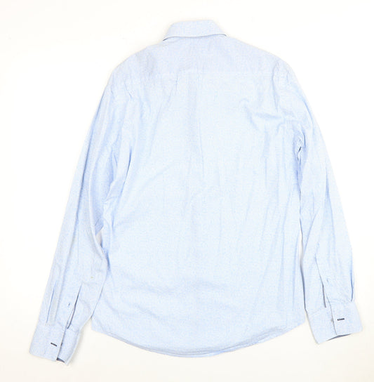 Jeff Banks Men's Blue Dress Shirt Size S