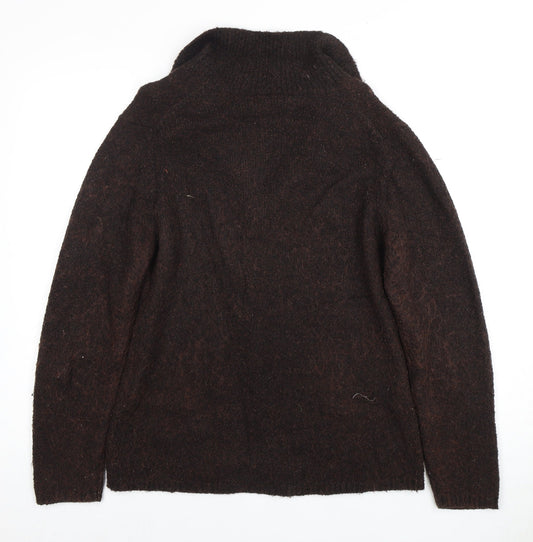 Alexon Women's Brown Collared Cardigan Size 12