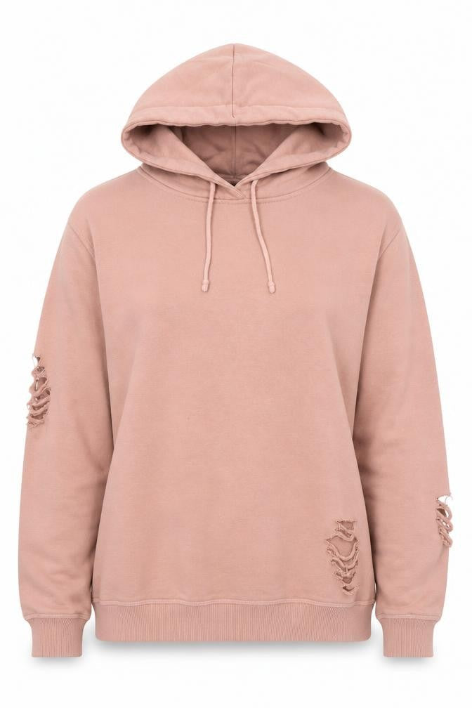 Womens UK XS  Firetrap Pink Pullover Hoodie