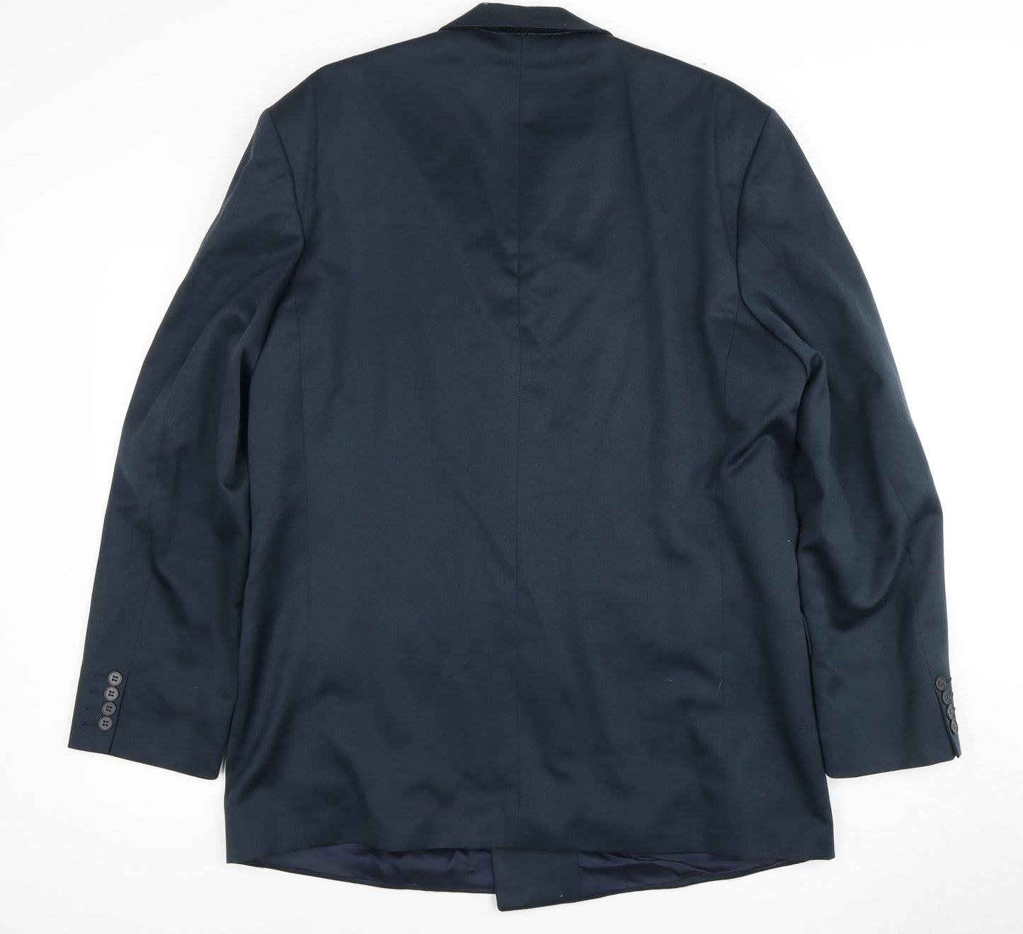 Centaur Men's Navy Double-Breasted Blazer, 44 Long