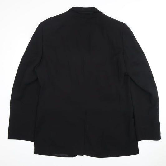 Kenzo Men's Black Suit Jacket Size UK 42