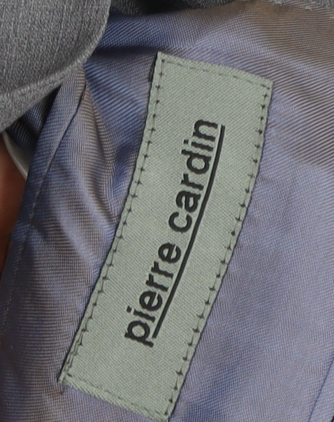 Pierre Cardin Men's Grey Blazer, 44L, Formal Jacket