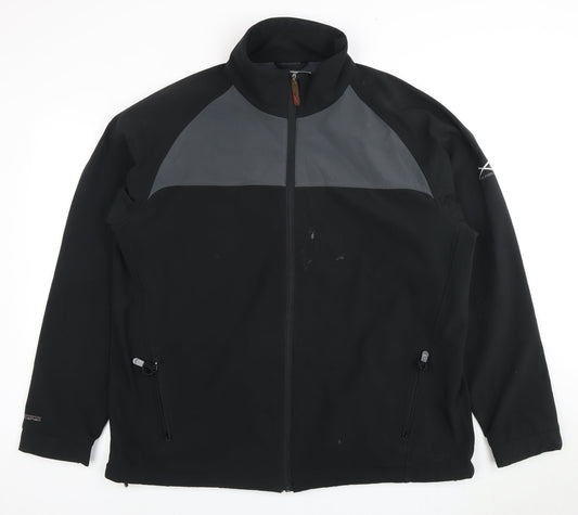 Regatta Men's Black Soft Shell Jacket 2XL Casual
