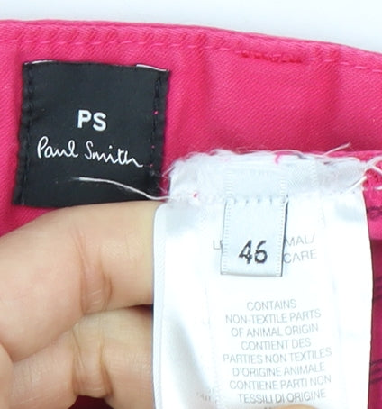 Paul Smith Women's Pink Chino Trousers Size 18