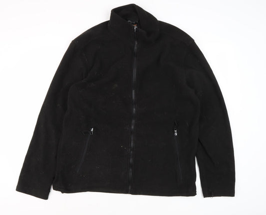 Regatta Men's Black Fleece Jacket M - Casual Outdoor