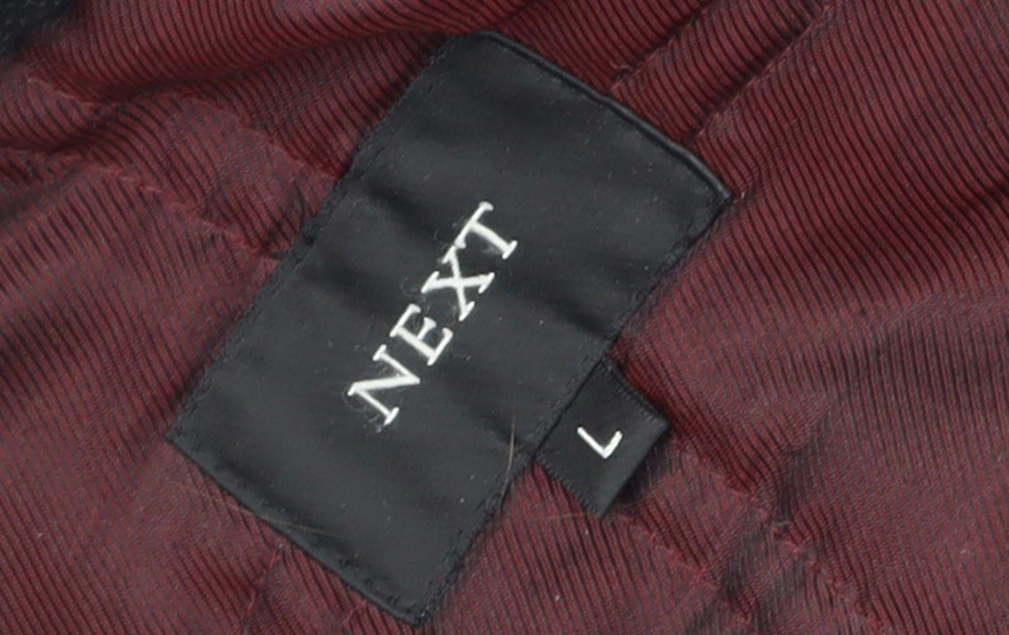 Next Men's Black Basic Jacket Size L