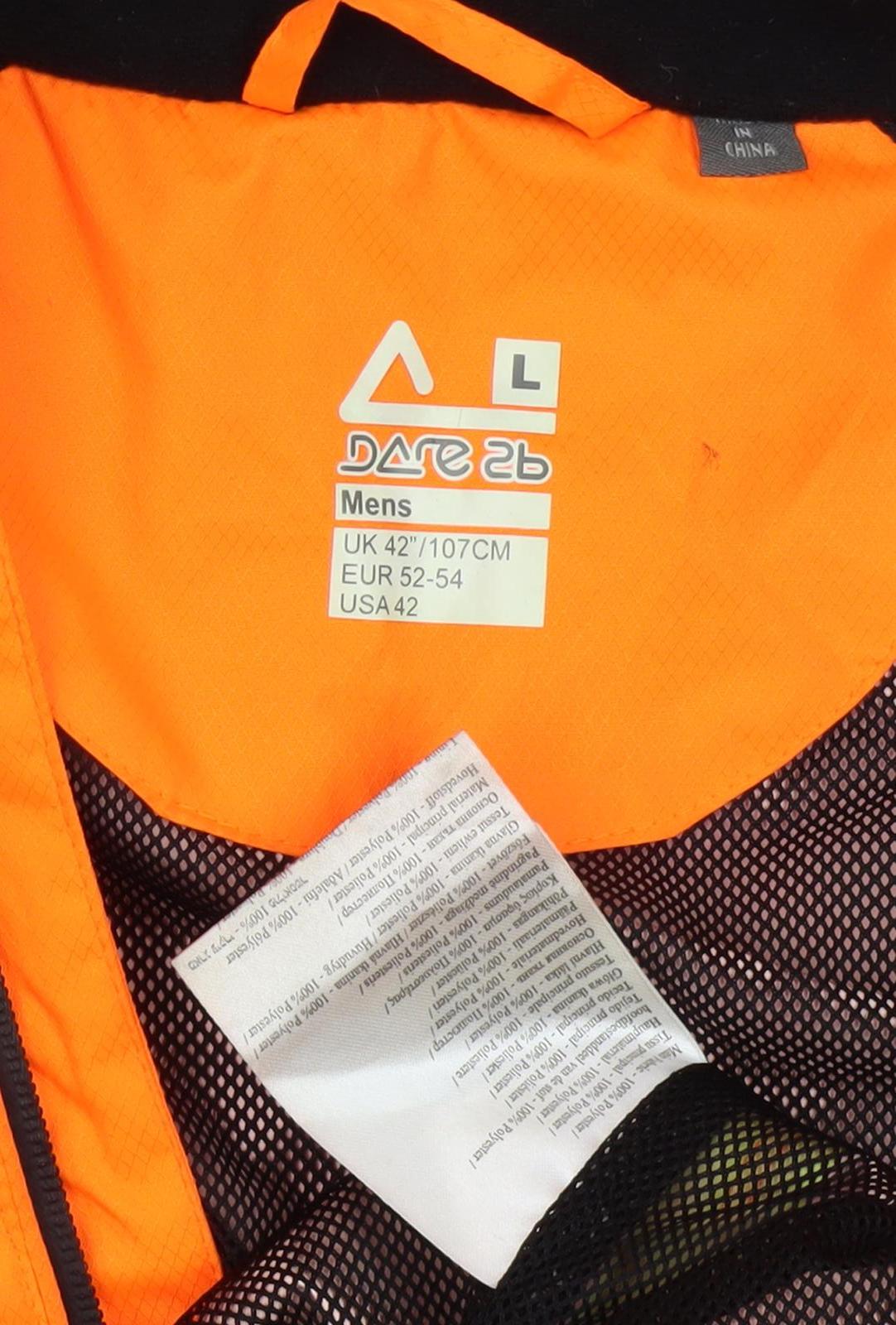 Dare 2b Men's Orange Windbreaker Jacket L