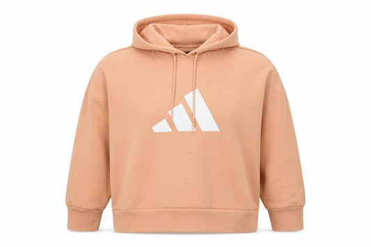 Womens UK M Regular adidas Pink Pullover Hoodie