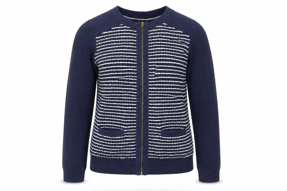 Womens UK XS Regular Tommy Hilfiger Blue Cardigan