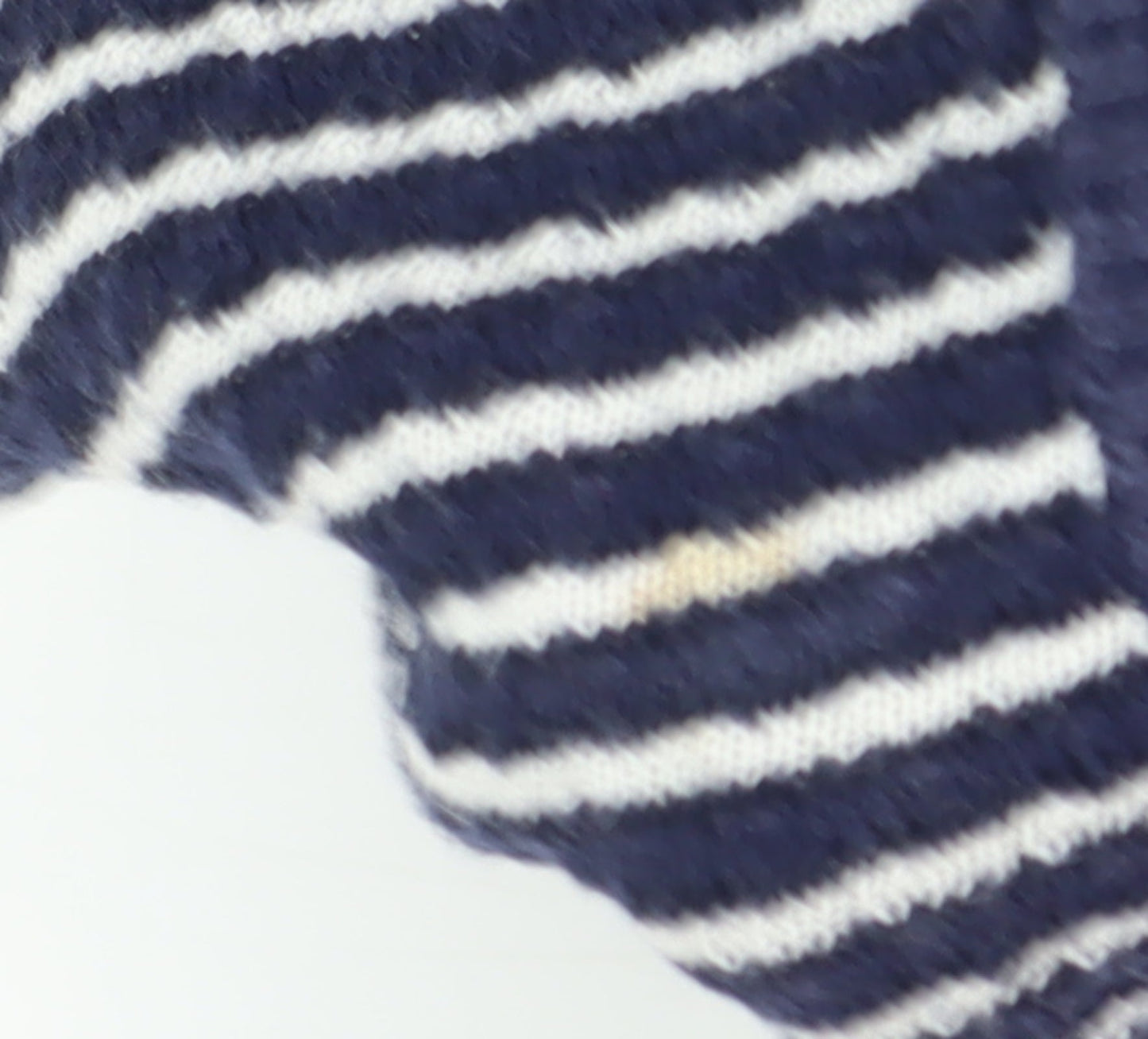 Tommy Hilfiger Women's Blue Striped Cardigan XS