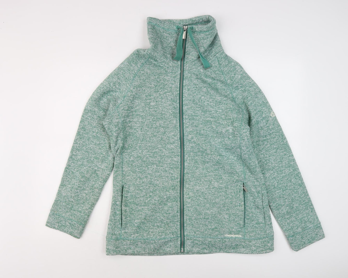Craghoppers Women's Green Fleece Jacket Size 14