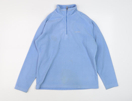 Craghoppers Women's Blue 12 High Neck Fleece Henley