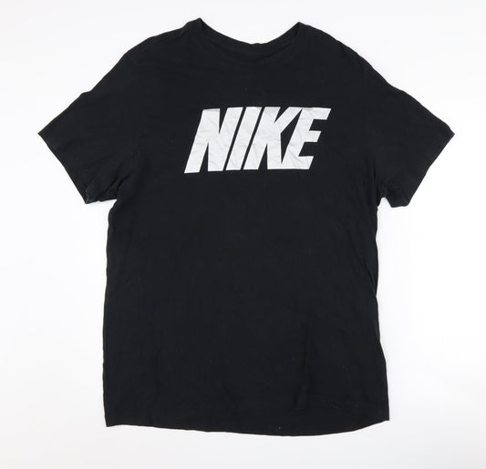 Nike Men's Black XL Logo Short Sleeve T-Shirt
