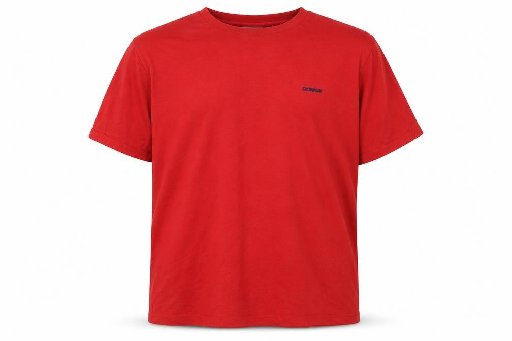 Mens UK Size XL Donnay Red  Polyester Blend T-Shirt