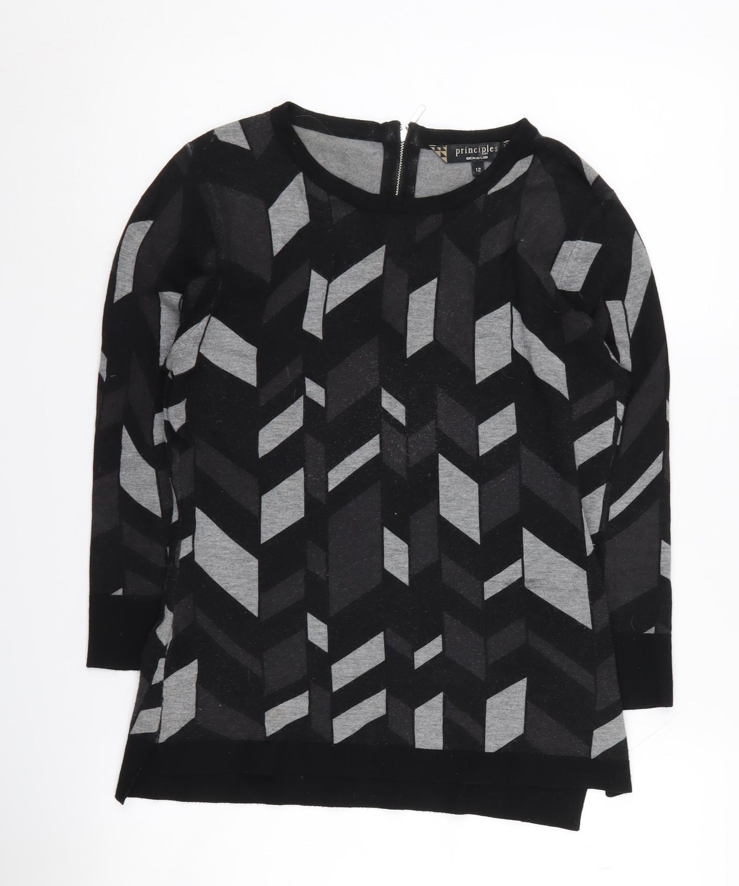 Principles by Ben de Lisi Women's Black Pullover Jumper, Size 12