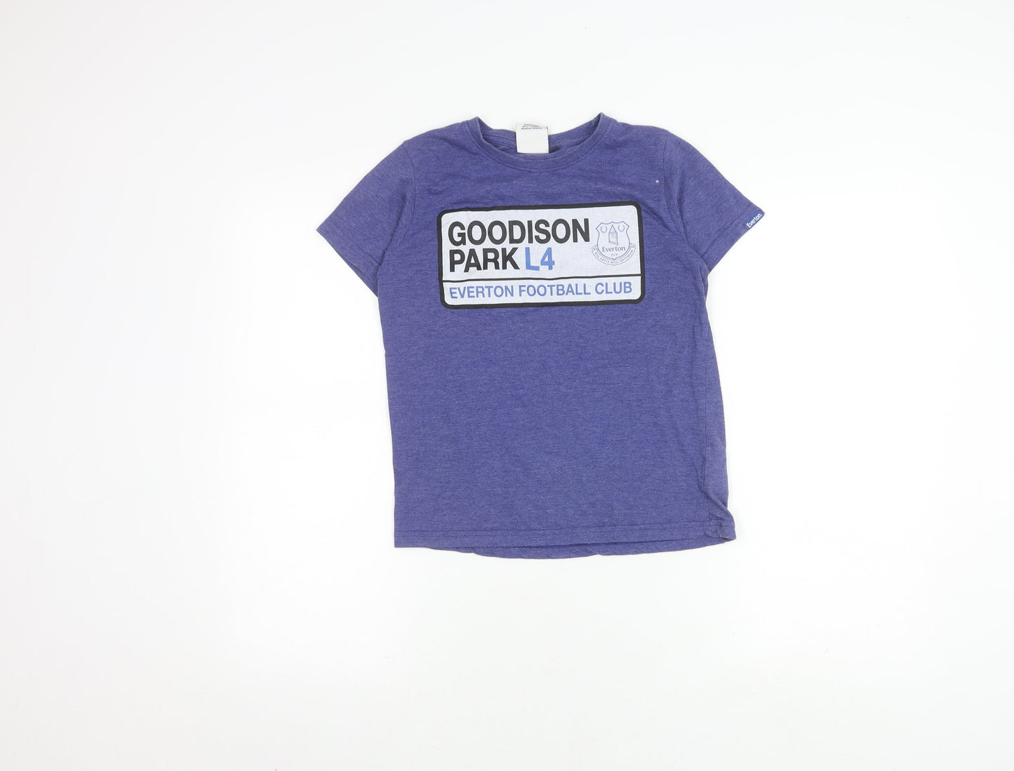 Everton Boys Blue Graphic T-Shirt, Size 10-11 Years