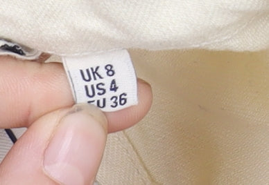Superdry Women's Ivory Cotton Mid-Length Jacket