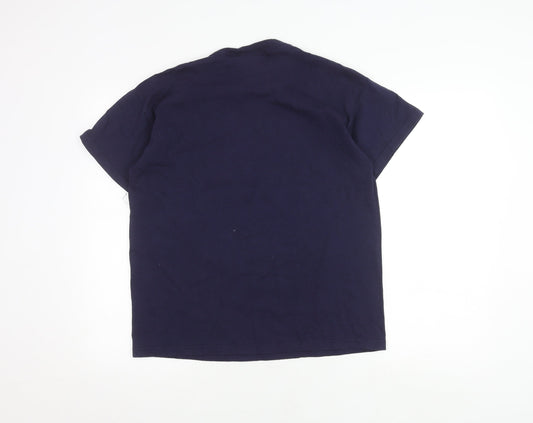 Disney Blue Character Graphic T-Shirt, XL, Vintage