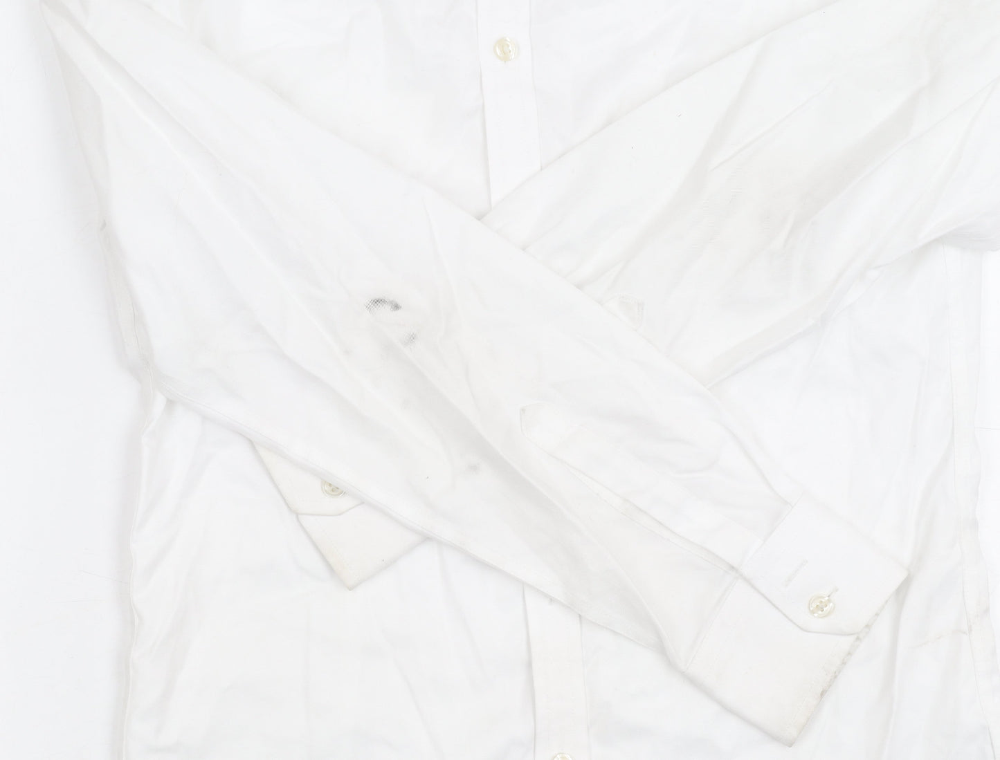 Charles Tyrwhitt Men's White Extra-Slim Shirt, Size 37