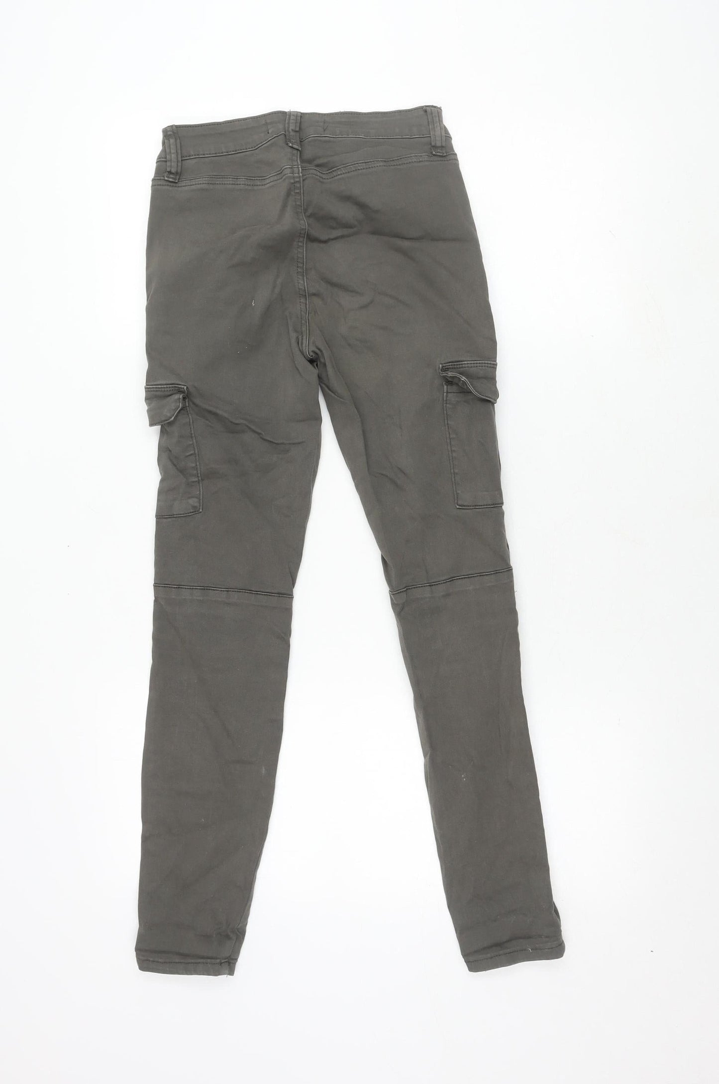 Ashley Mason Women's Grey Cargo Trousers