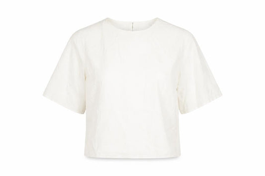 Womens UK Size S Abercrombie & Fitch Ivory Polyester Blend Blouse