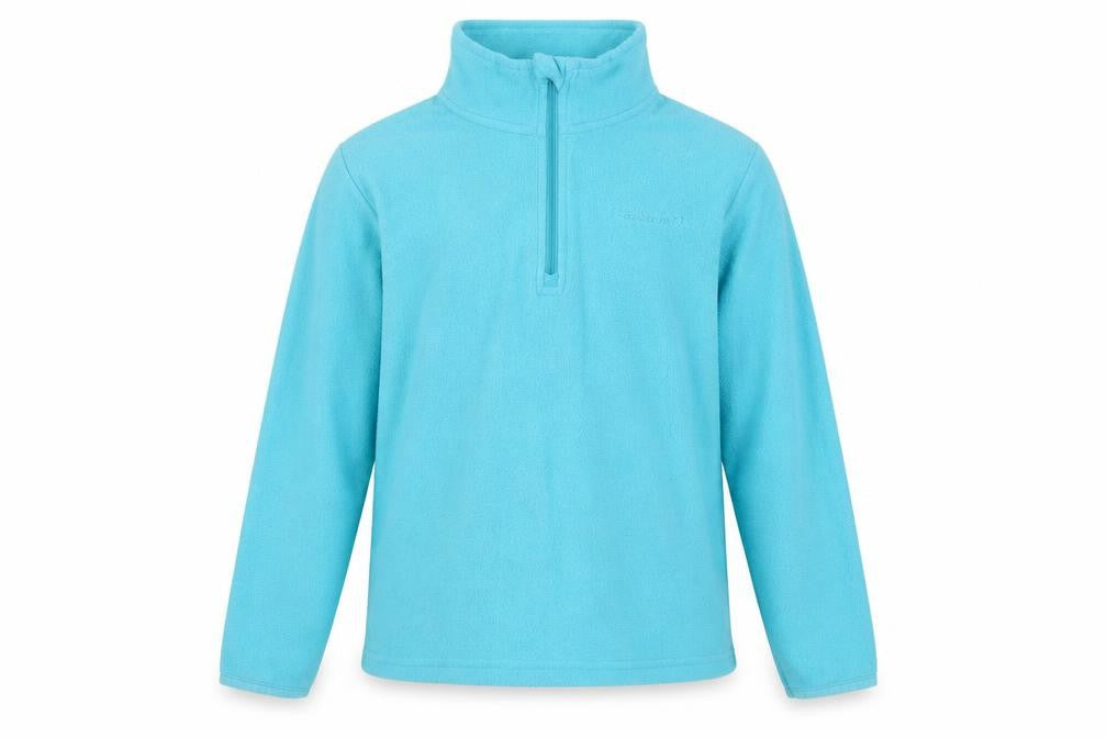 Peter Storm Girls Blue Fleece 1/4 Zip Sweatshirt Size 9-10