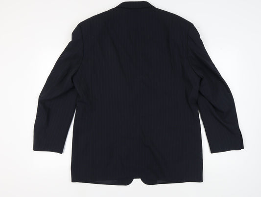 Pierre Cardin Men's Blue Blazer 44 Short Fit