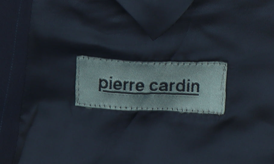 Pierre Cardin Men's Blue Blazer 44 Short Fit