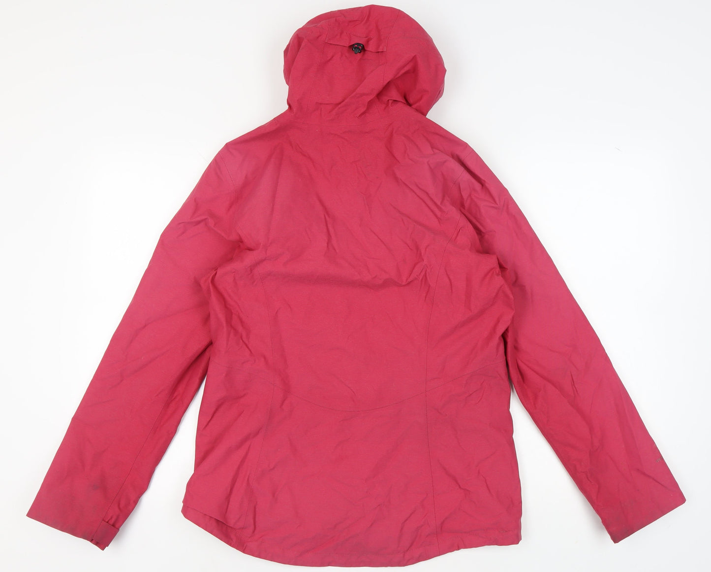 Berghaus Women's Red Hooded Waterproof Jacket Size 14