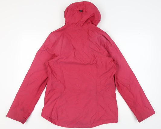 Berghaus Women's Red Hooded Waterproof Jacket Size 14