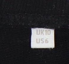 Boden Women's Black Joggers, Size 10, Relaxed Fit