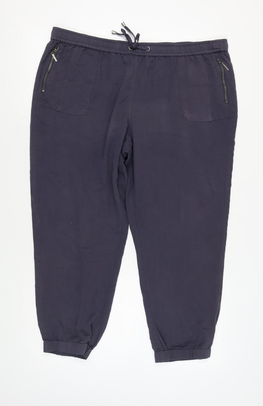 Principles Women’s Blue Jogger Trousers Size 18