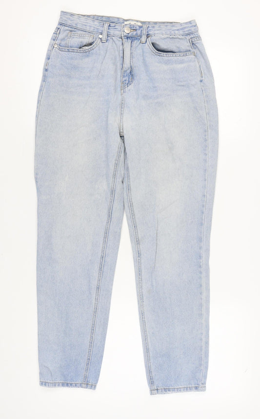 Miss Shop Women's Blue Mom Jeans Size 12