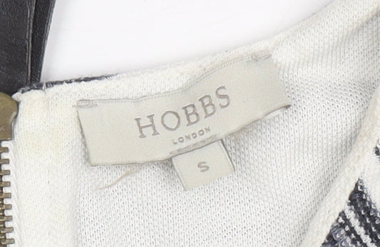 Hobbs Women's Striped T-Shirt, Black/White, Size S