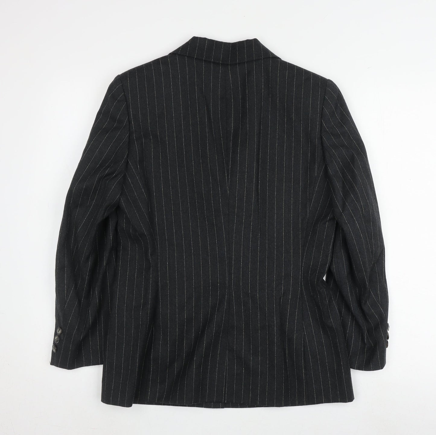 Austin Reed Women's Black Pinstripe Blazer Size 10
