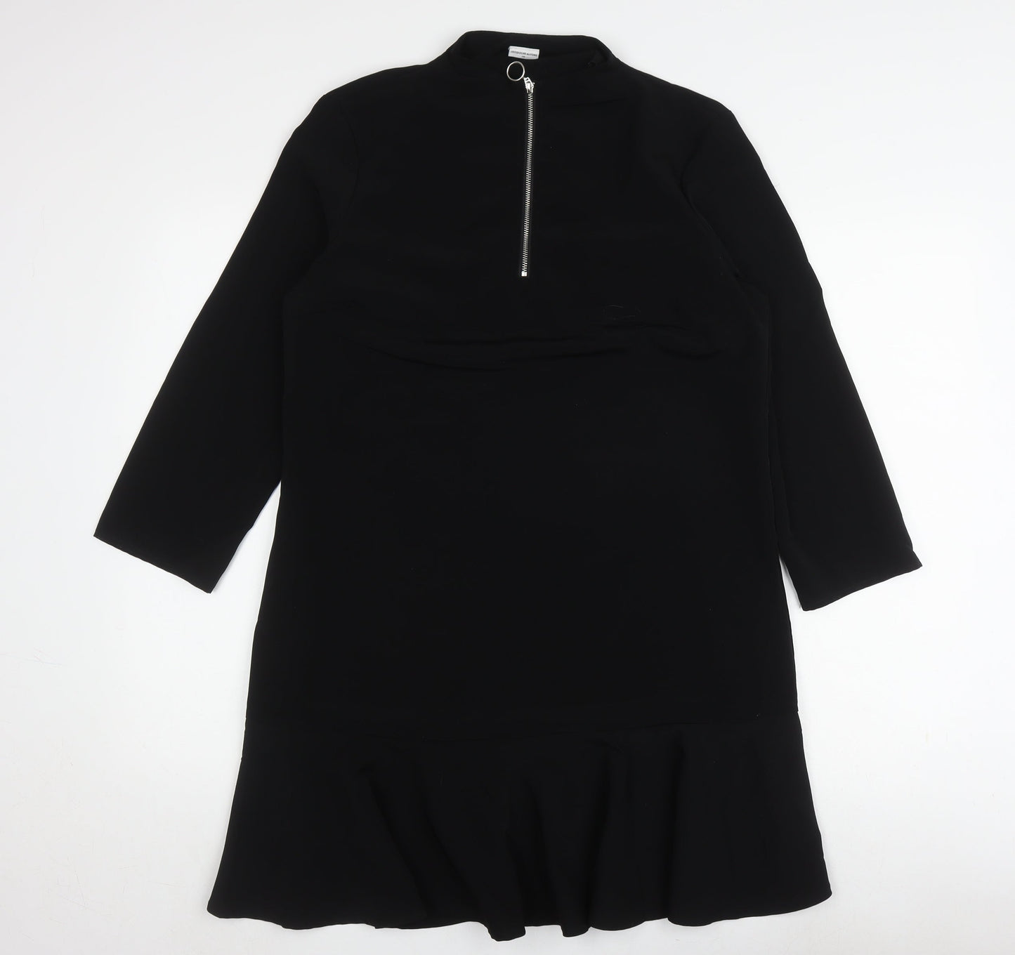 JACQUELINE de YONG Black A-Line Dress Size 10