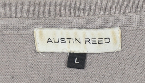Austin Reed Women's Multicoloured Striped Jumper L