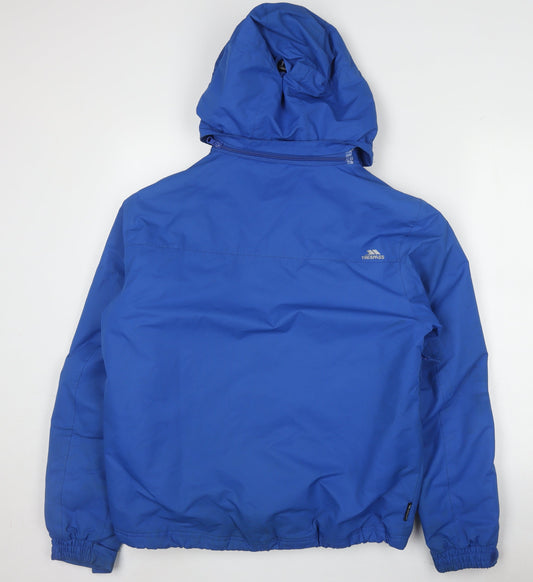 Trespass Men's Blue Waterproof Parka Jacket S
