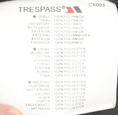Trespass Men's L Blue Basic Jacket for Outdoor Adventures