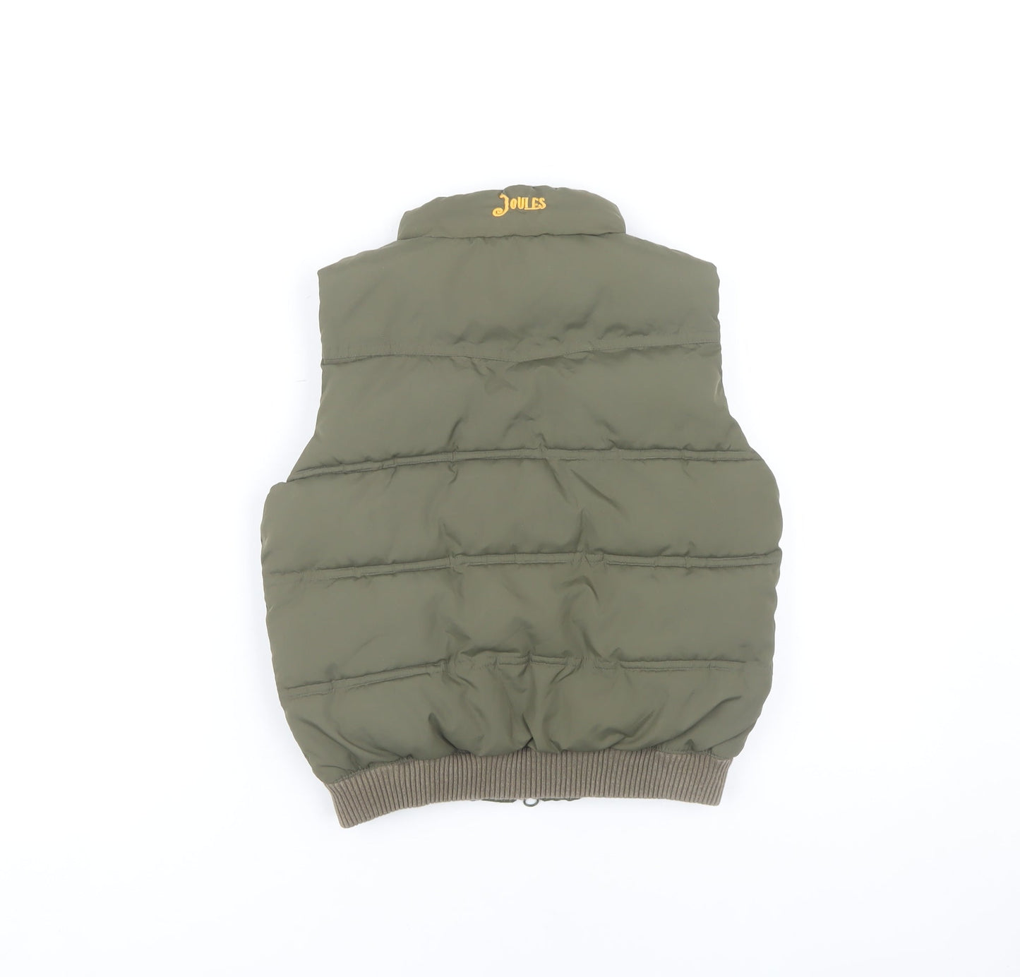 Joules Boys Green Bodywarmer 6-7 Years Lined Pockets